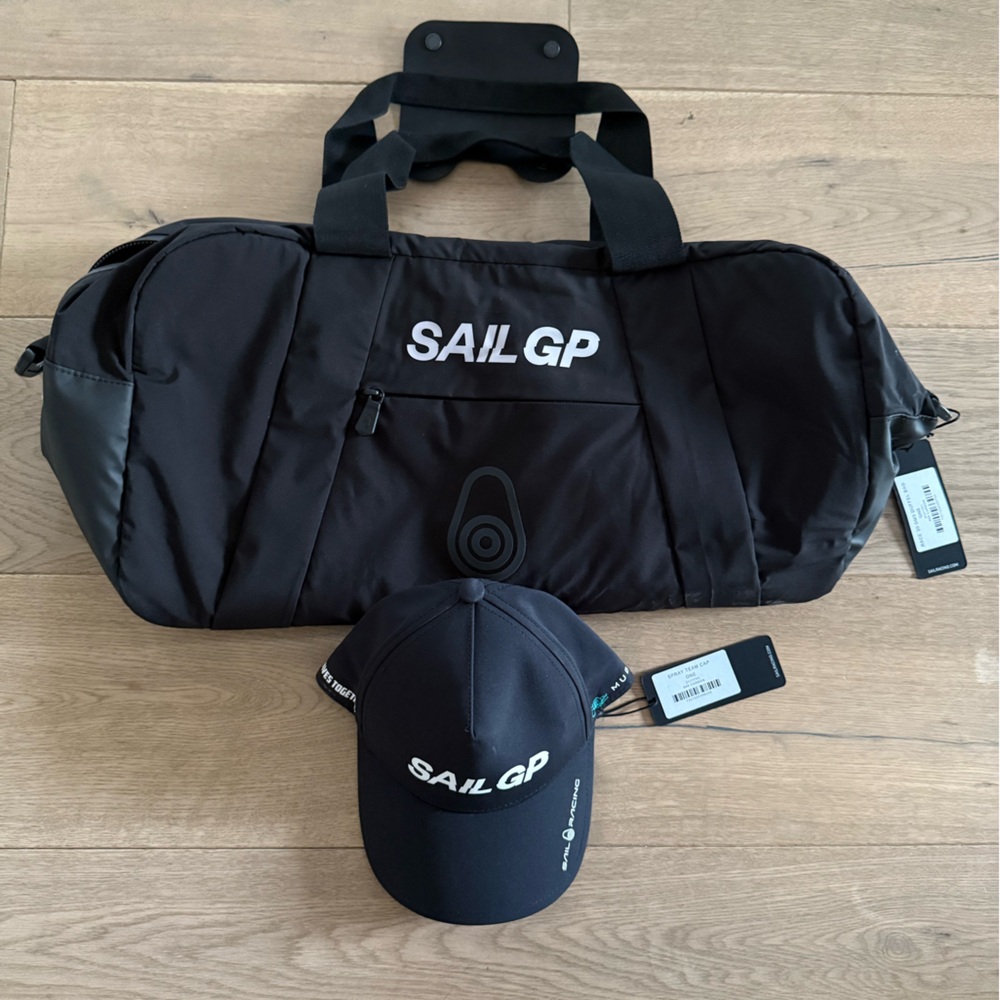 NWT | Sail GP | Hat and Duffle Bag
